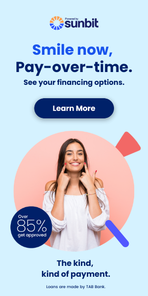Sunbit smile now, pay over time